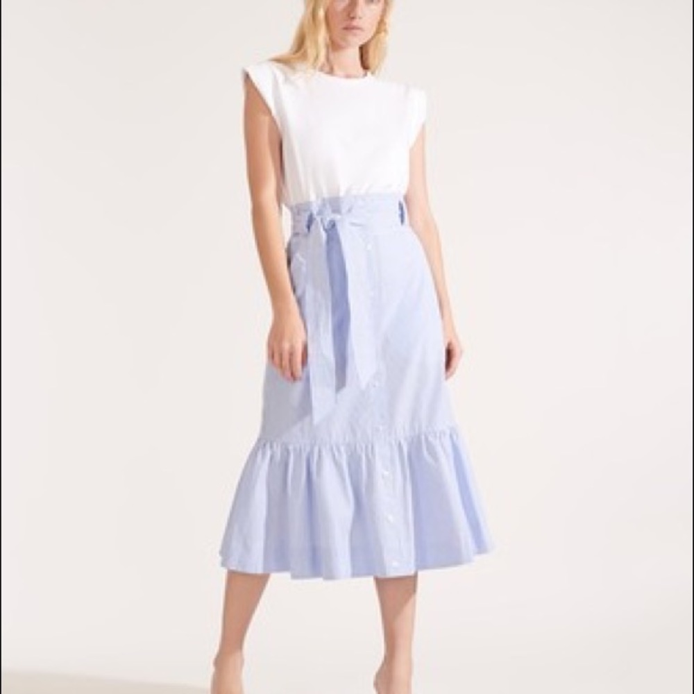 Veronica Beard Capri Combo Midi Dress. Brand new sample dress without tags